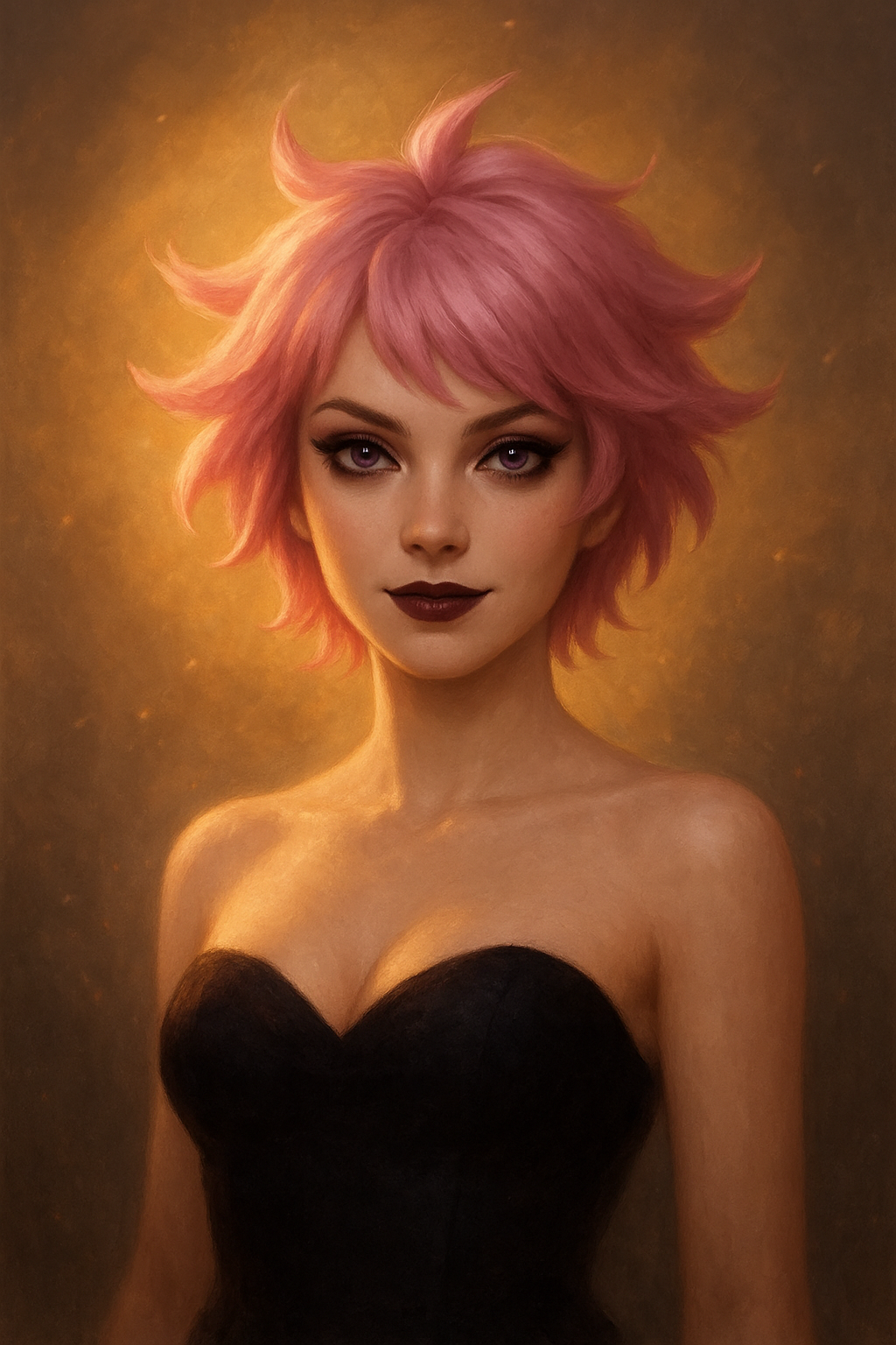 AI-generated image of Raven, an original fictional character created for non-commercial editorial and artistic use.